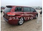 TOYOTA SIENNA BAS 2012