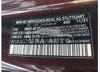 MERCEDES-BENZ S-CLASS S 580 2022