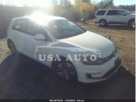 VOLKSWAGEN E-GOLF SEL PREMIUM 2015